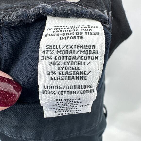 Helmut Lang Black Mid  Rise Skinny Jeans Size 29 - Picture 7 of 7